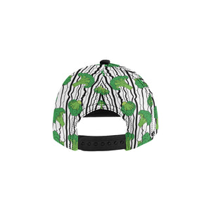 Cool Broccoli pattern All Over Print Snapback Cap