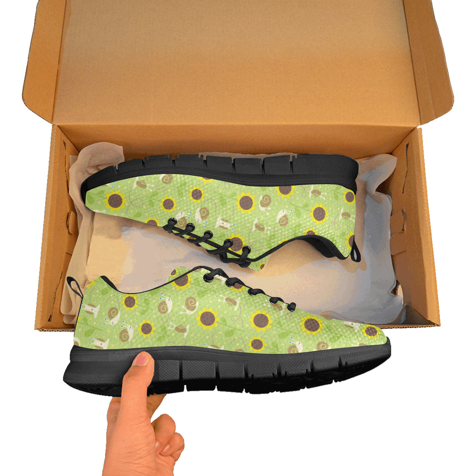 Snail Pattern Print Design 01 Women's Sneaker Shoes
