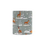 Beautiful deers Winter Christmas Morphing Mug Heat Changing Mug