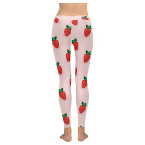 Strawberry beautiful pattern Women's Legging Fulfilled In US