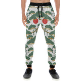 Bonsai red sun japanese pattern Unisex Casual Sweatpants