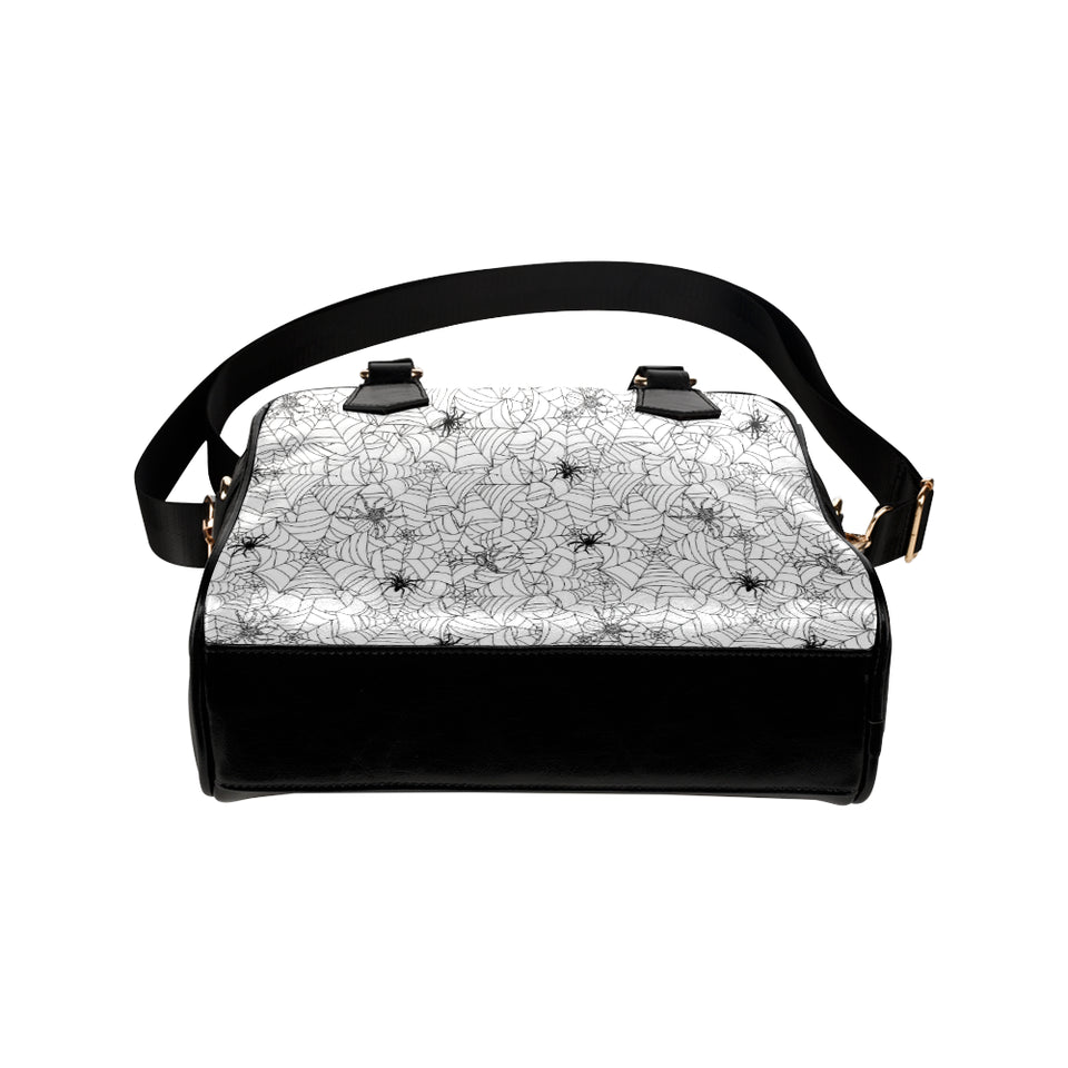 Spider web cobweb pattern Shoulder Handbag