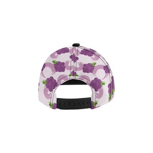 Cute Grape pattern All Over Print Snapback Cap