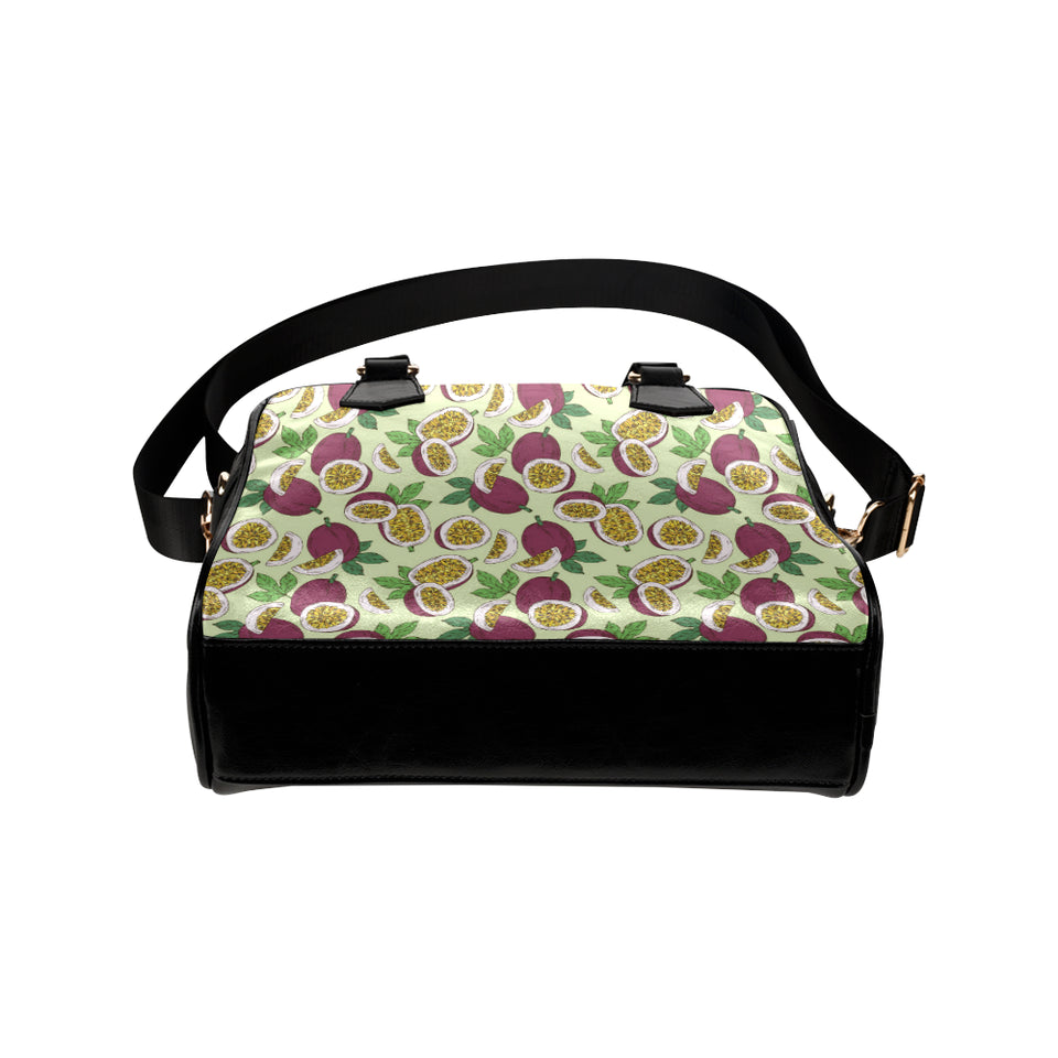 Paassion fruit pattern Shoulder Handbag