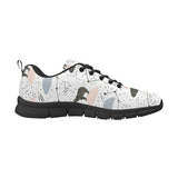 Polar bears star poka dot pattern Men's Sneaker Shoes