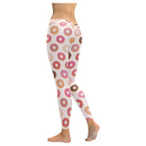 Colorful donut pattern Women's Legging Fulfilled In US