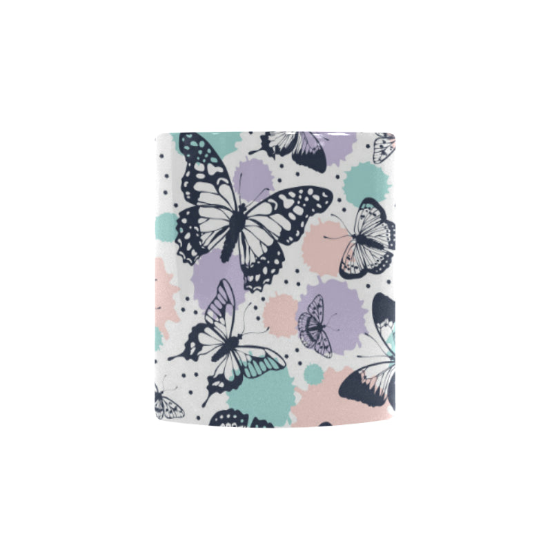 Butterfly pattern Morphing Mug Heat Changing Mug