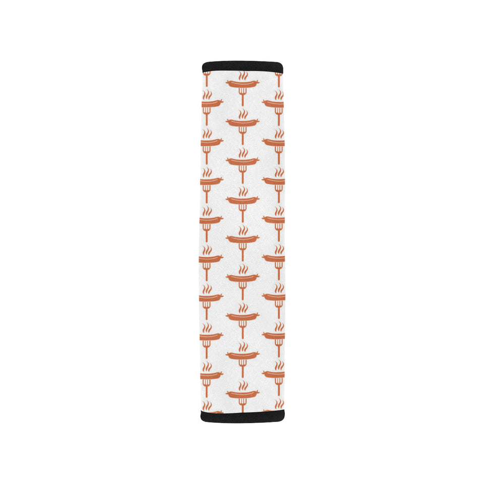 Sausage Pattern Print Design 05 Car Seat Belt Cover