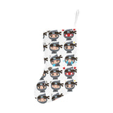 Cute ninja design pattern Christmas Stocking