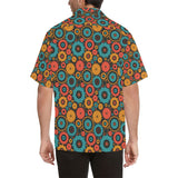 Gear Pattern Print Design 01 Men's All Over Print Hawaiian Shirt (Model T58)