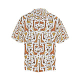 Giraffe Pattern Print Design 04 Men's All Over Print Hawaiian Shirt (Model T58)