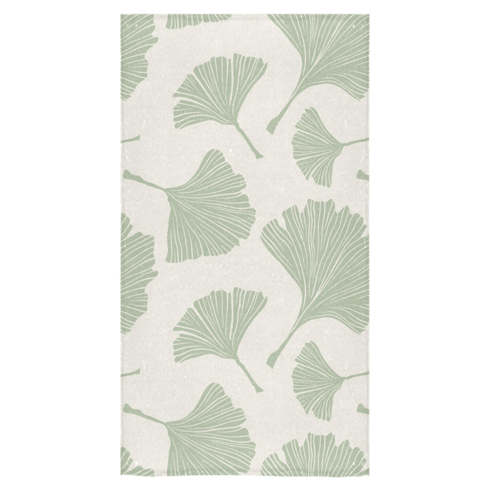 Ginkgo leaves pattern Bath Towel