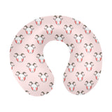 Cute goat pattern U-Shaped Travel Neck Pillow