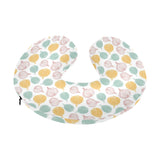 colorful onions white background U-Shaped Travel Neck Pillow