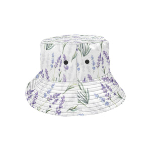 Hand painting Watercolor Lavender Unisex Bucket Hat