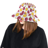 Passion fruit design pattern Unisex Bucket Hat