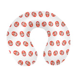 Daruma japanese wooden doll pattern U-Shaped Travel Neck Pillow