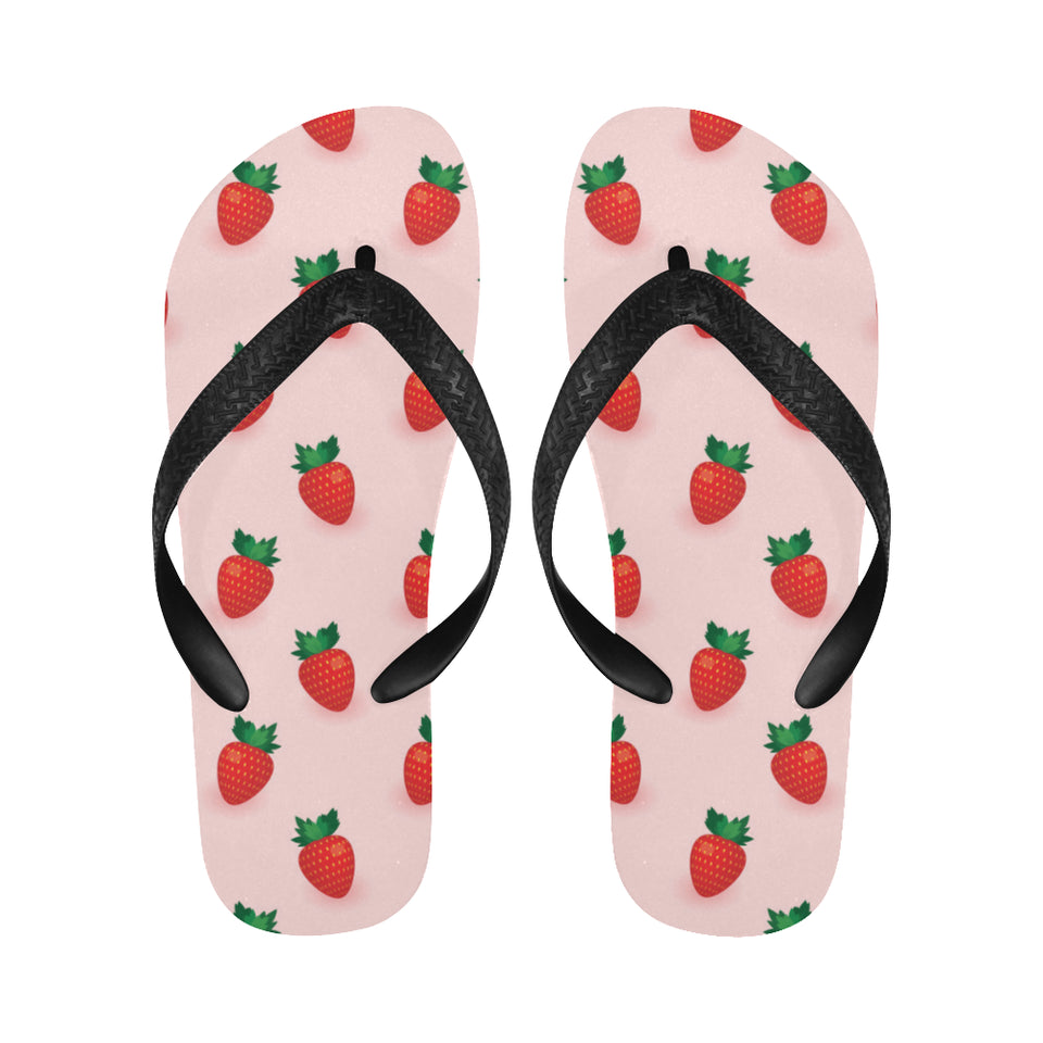 Strawberry beautiful pattern Unisex Flip Flops
