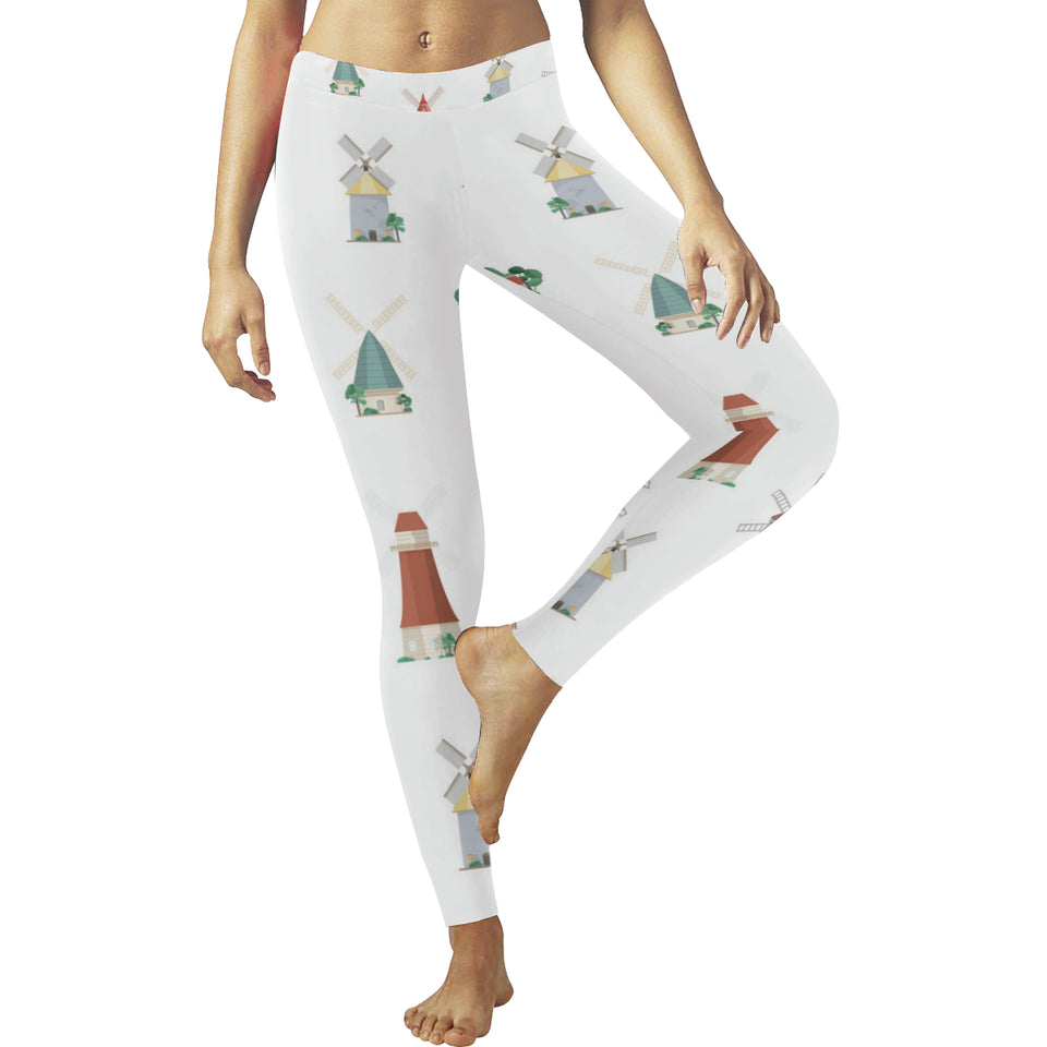 windmill design pattern Women's Legging Fulfilled In US