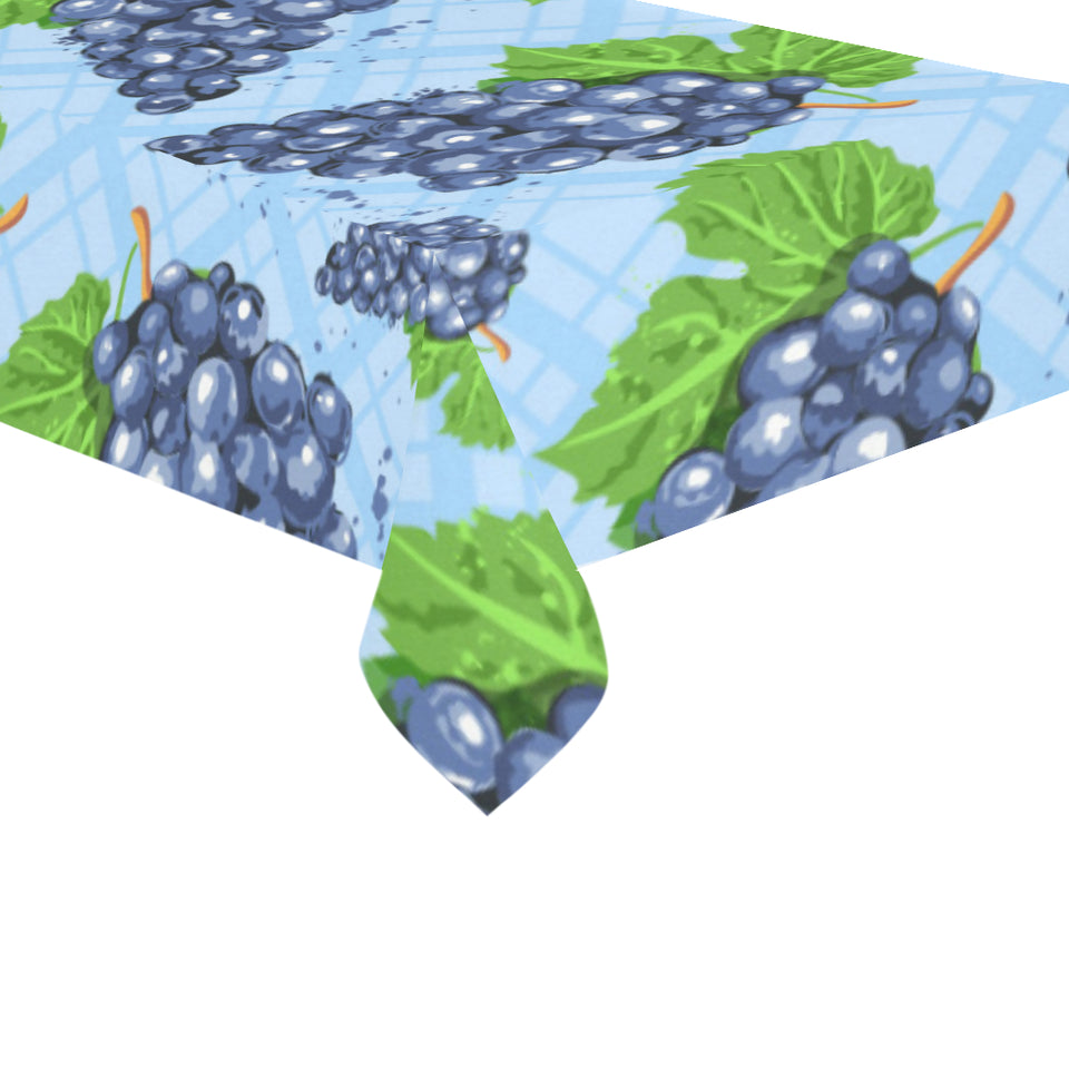 Watercolor grape pattern Tablecloth