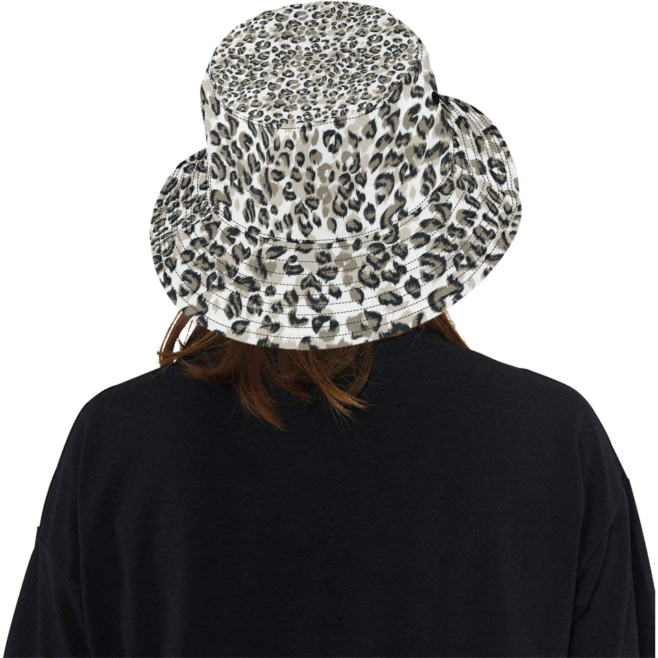 Leopard skin print pattern Unisex Bucket Hat