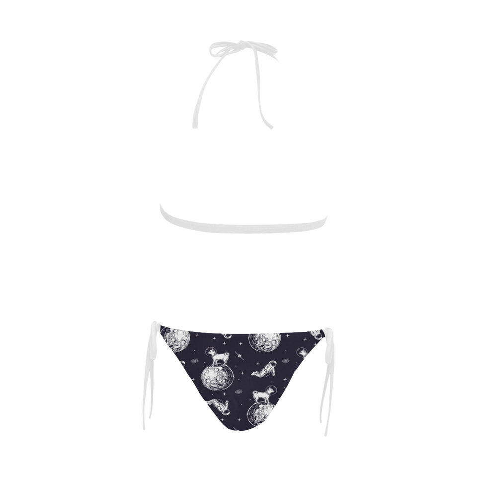 Chihuahua space helmet. astronaut pattern Sexy Bikinis Two-Piece Swimsuits