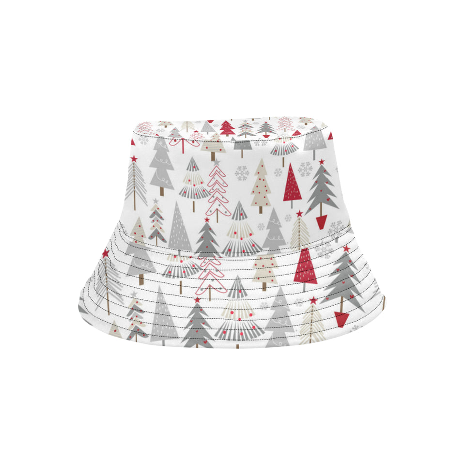 Cute Christmas tree pattern Unisex Bucket Hat