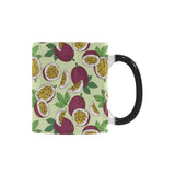 Paassion fruit pattern Morphing Mug Heat Changing Mug