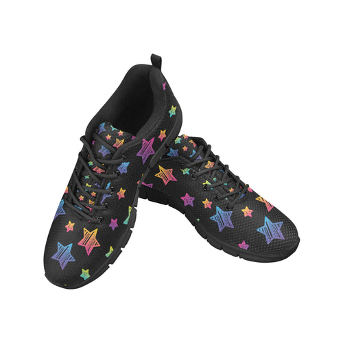 Colorful star pattern Women's Sneaker Shoes