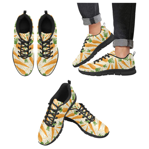 Carrot Pattern Print Design 01 Men's Breathable Sneakers ( Model 055)
