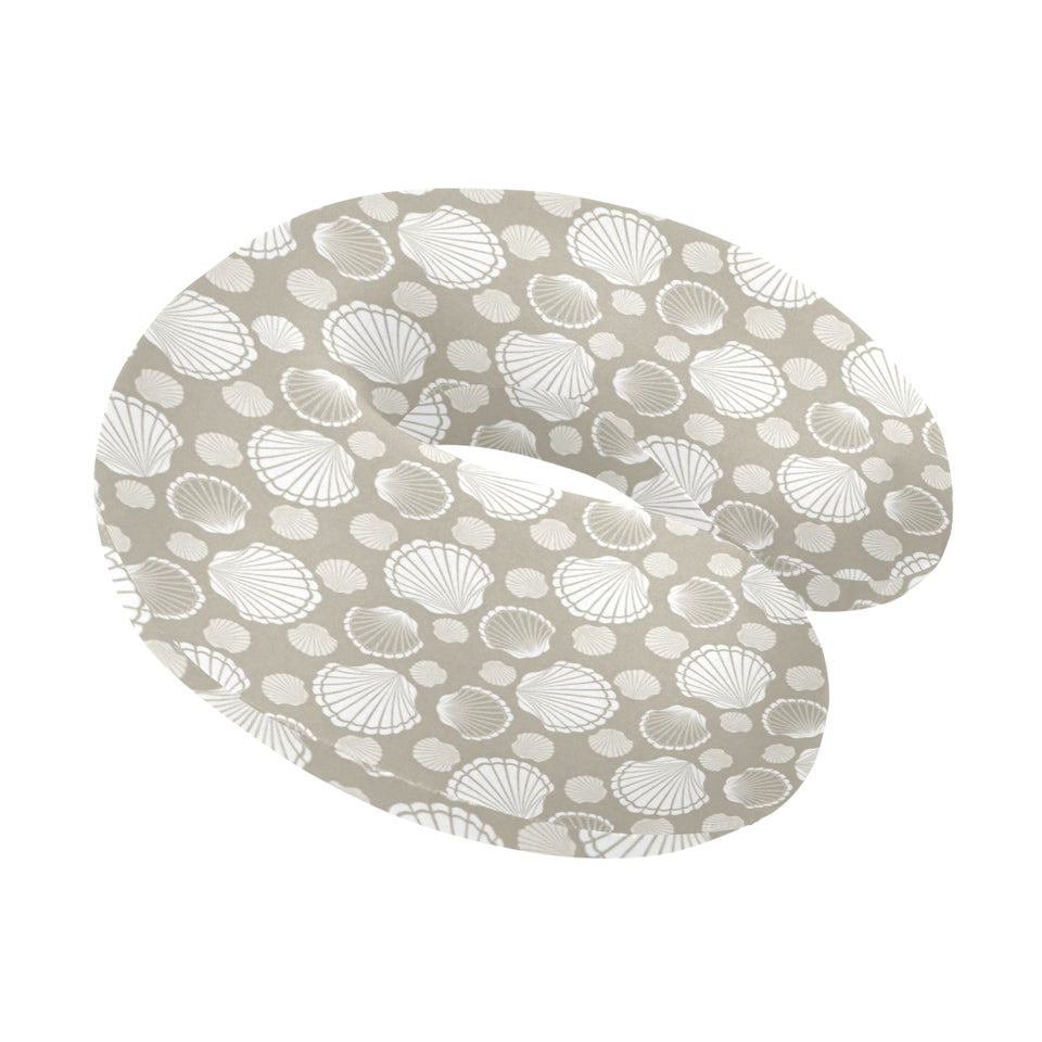 Scallop shell pattern U-Shaped Travel Neck Pillow