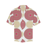 Circle indian pattern Men's All Over Print Hawaiian Shirt