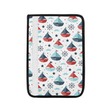 Cute color paper sailboat pattern Car Seat Belt Cover