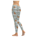 Beautiful deers Winter Christmas Women's Legging Fulfilled In US