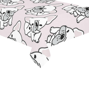 Cute french bulldog pattern Tablecloth