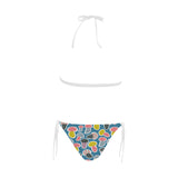 Colorful mushroom design pattern Sexy Bikinis Two-Piece Swimsuits