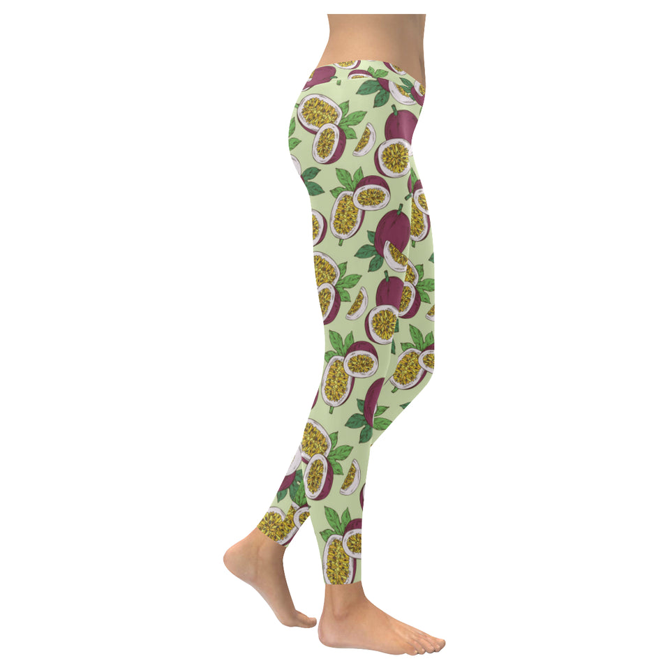 Paassion fruit pattern Women's Legging Fulfilled In US