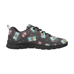 Camera Pattern Print Design 04 Men's Breathable Sneakers ( Model 055)