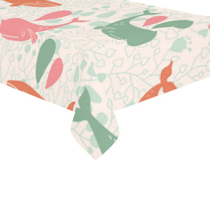 Cute whale pattern Tablecloth