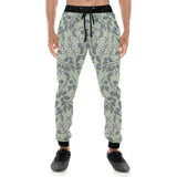 hand drawn blueberry pattern Unisex Casual Sweatpants
