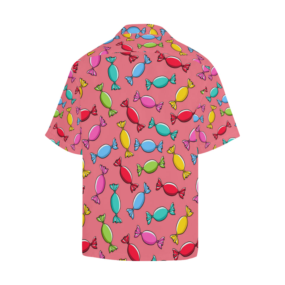 Colorful wrapped candy pattern Men's All Over Print Hawaiian Shirt