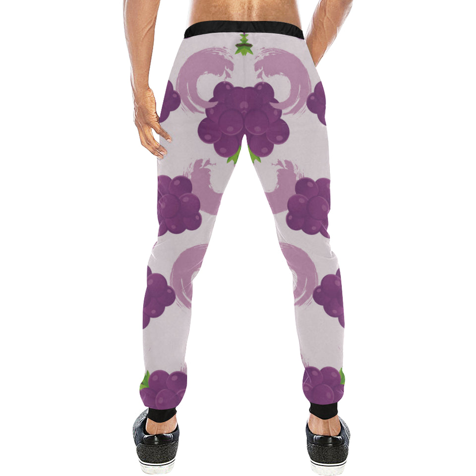Cute Grape pattern Unisex Casual Sweatpants