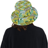 Hand drawn windmill pattern Unisex Bucket Hat