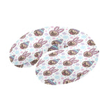 Cute pug hat rabbit costume pattern U-Shaped Travel Neck Pillow