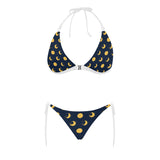 Moon star pattern Sexy Bikinis Two-Piece Swimsuits