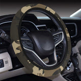 Horse Camouflage Pattern Car Steering Wheel Cover