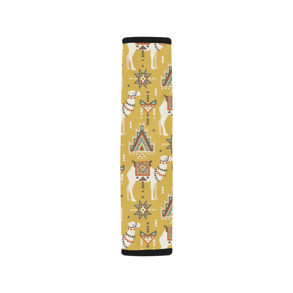 Camels ethnic motif pattern Car Seat Belt Cover