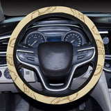 hand drawn peanuts pattern Car Steering Wheel Cover