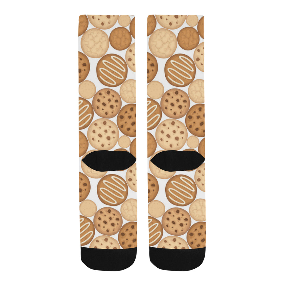 Various cookie pattern Crew Socks