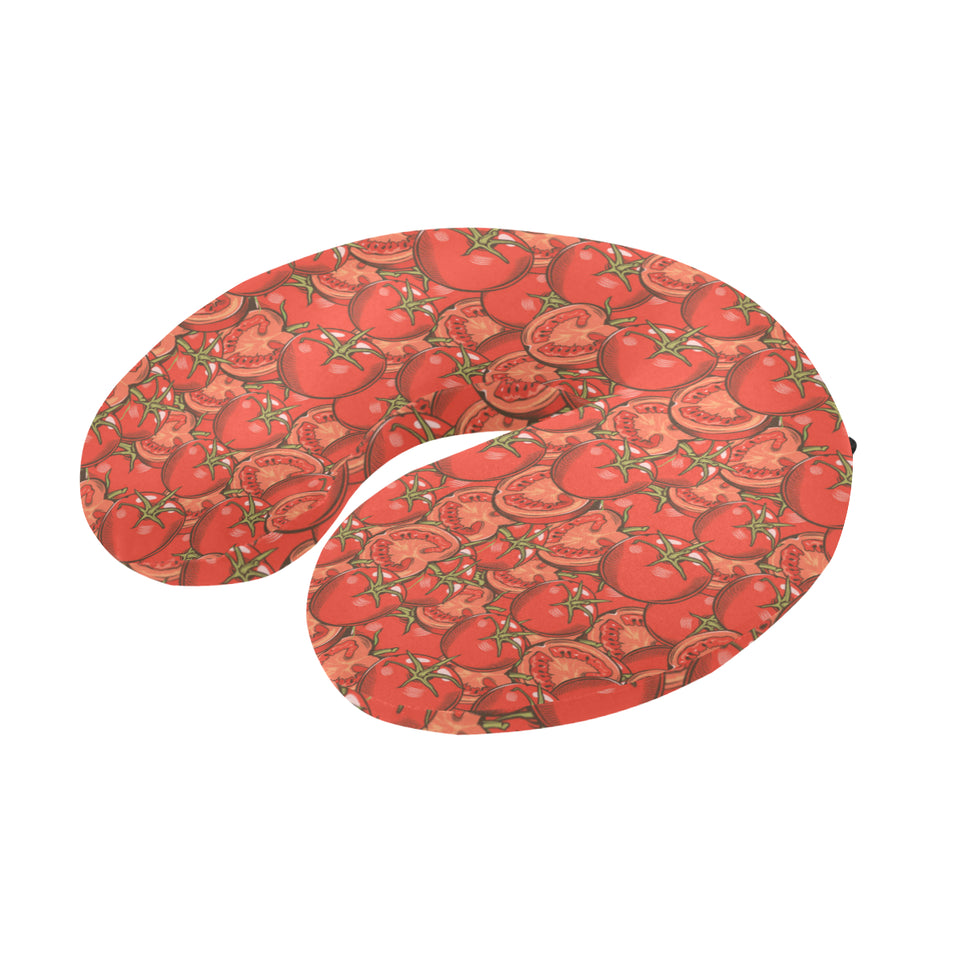 Red Tomato Pattern U-Shaped Travel Neck Pillow